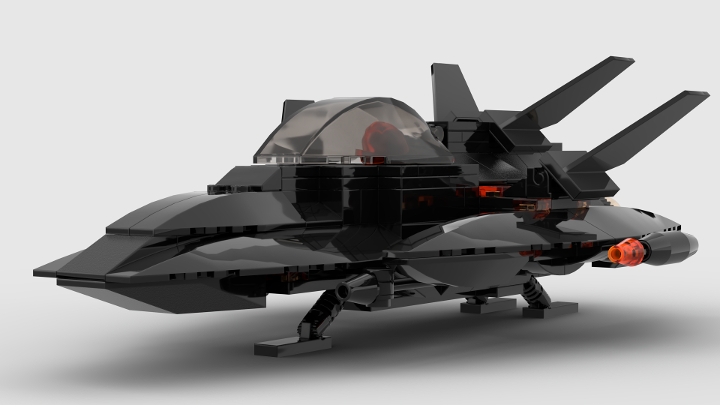 APAC-17 Space Fighter from BrickLink Studio [BrickLink]