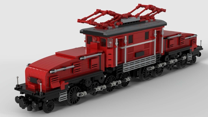 ÖBB 1189 rot from BrickLink Studio [BrickLink]