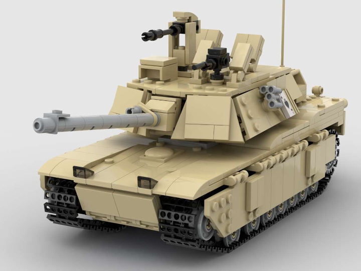 Tank__M1 Abrams from BrickLink Studio [BrickLink]