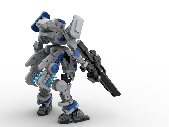 Mark 5 Mech from ,,Tower Defense Simulator'' from BrickLink Studio