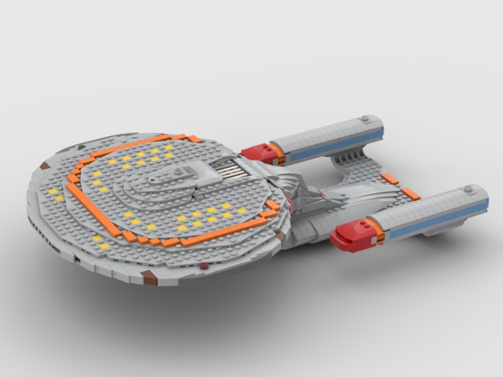 Star Trek Galaxy Class From Bricklink Studio [bricklink]