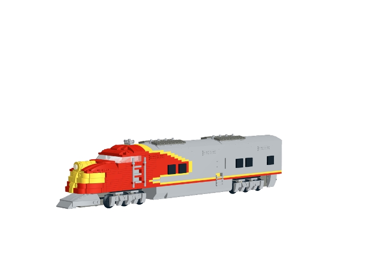 EMD E6 Diesel from BrickLink Studio [BrickLink]