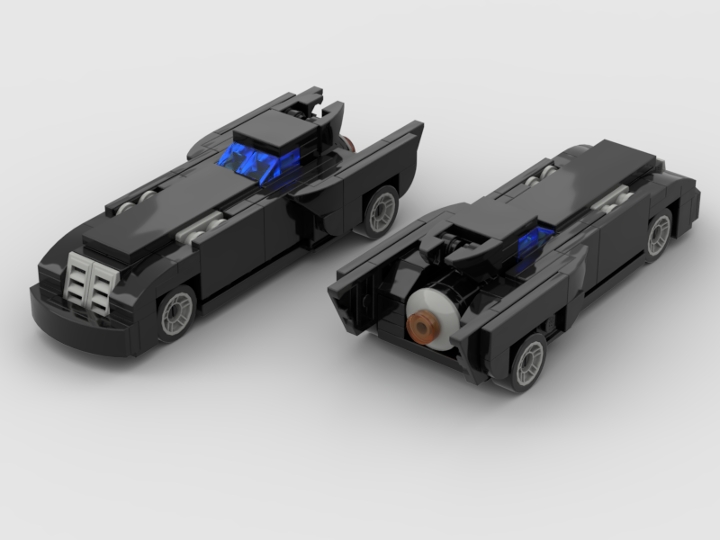 Mini Batmobile The Animated Series from BrickLink Studio [BrickLink]