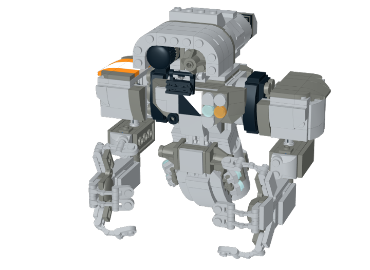 Medical Droid T-16 from BrickLink Studio [BrickLink]