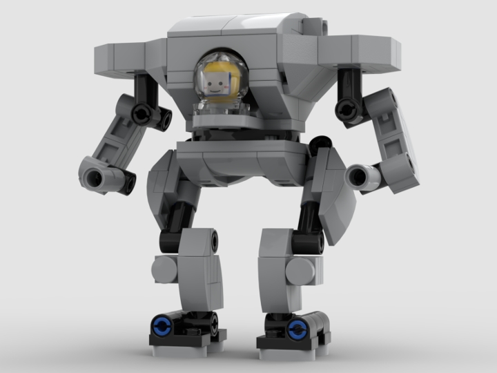 Juggernaut mech from BrickLink Studio [BrickLink]