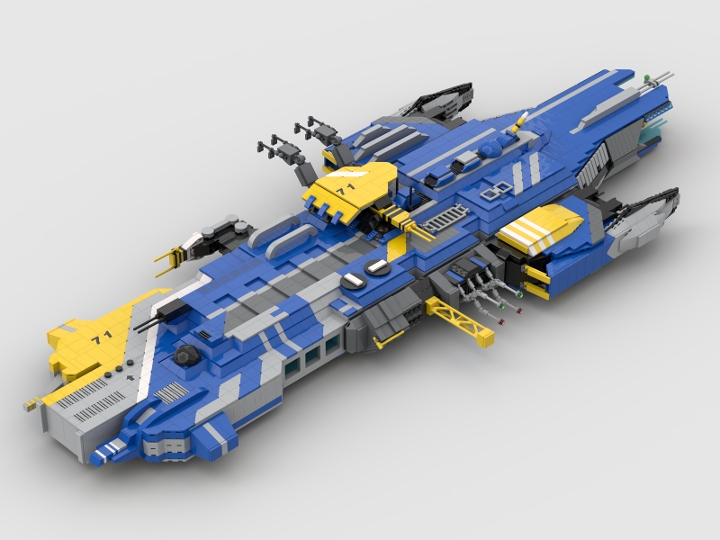 Spaceship 2 from BrickLink Studio [BrickLink]