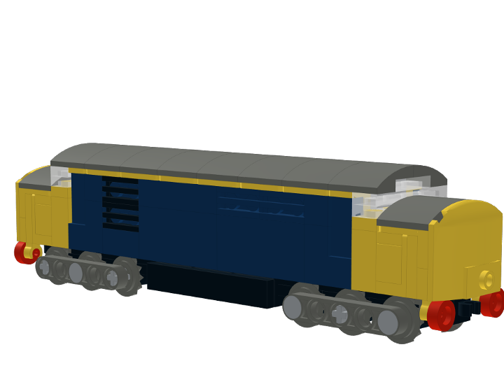 British Rail Class 37 from BrickLink Studio [BrickLink]