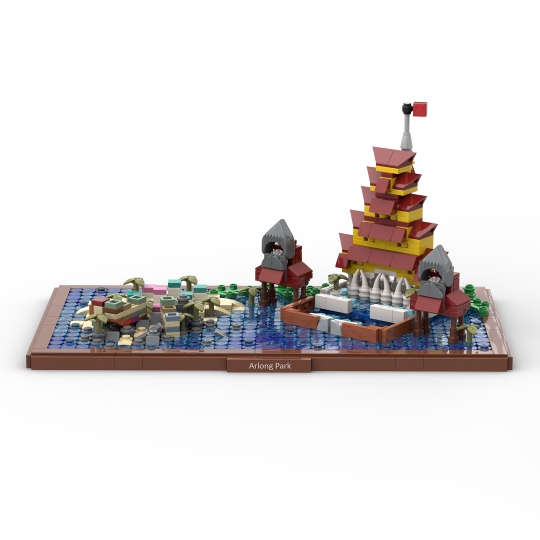 Amazon.com: LEGO ONE Piece Battle at Arlong Park Building