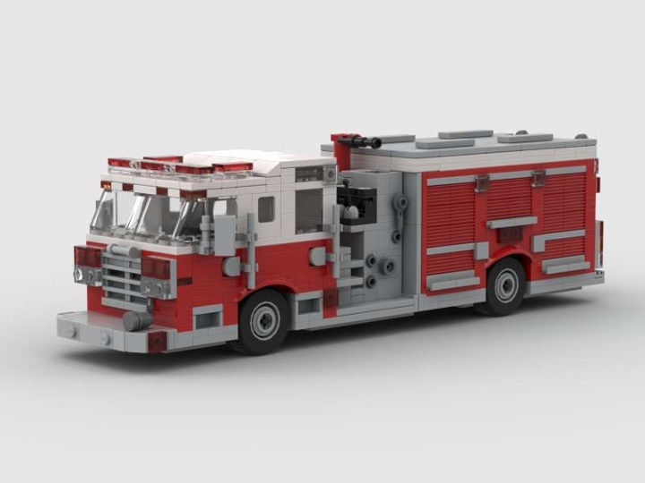 lego pierce fire truck