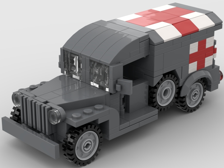 LEGO IDEAS - WW2 Dodge WC54 Ambulance