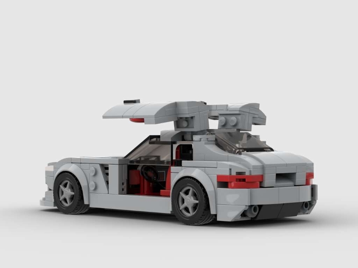 Mercedes Benz SLS AMG from BrickLink Studio BrickLink