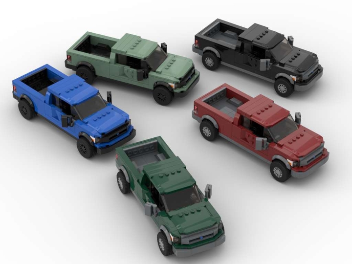 Ford F250 XLT from BrickLink Studio [BrickLink]