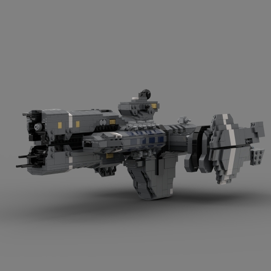 Halo UNSC Paris Class Heavy Frigate From BrickLink Studio BrickLink 