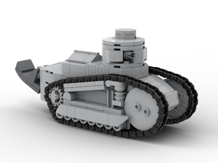 Renault FT-17 Tank from BrickLink Studio [BrickLink]