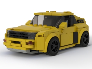 Audi R8 V10 quattro based on 42115 Sian from BrickLink Studio [BrickLink]