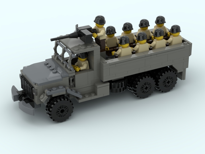 lego military troop transport