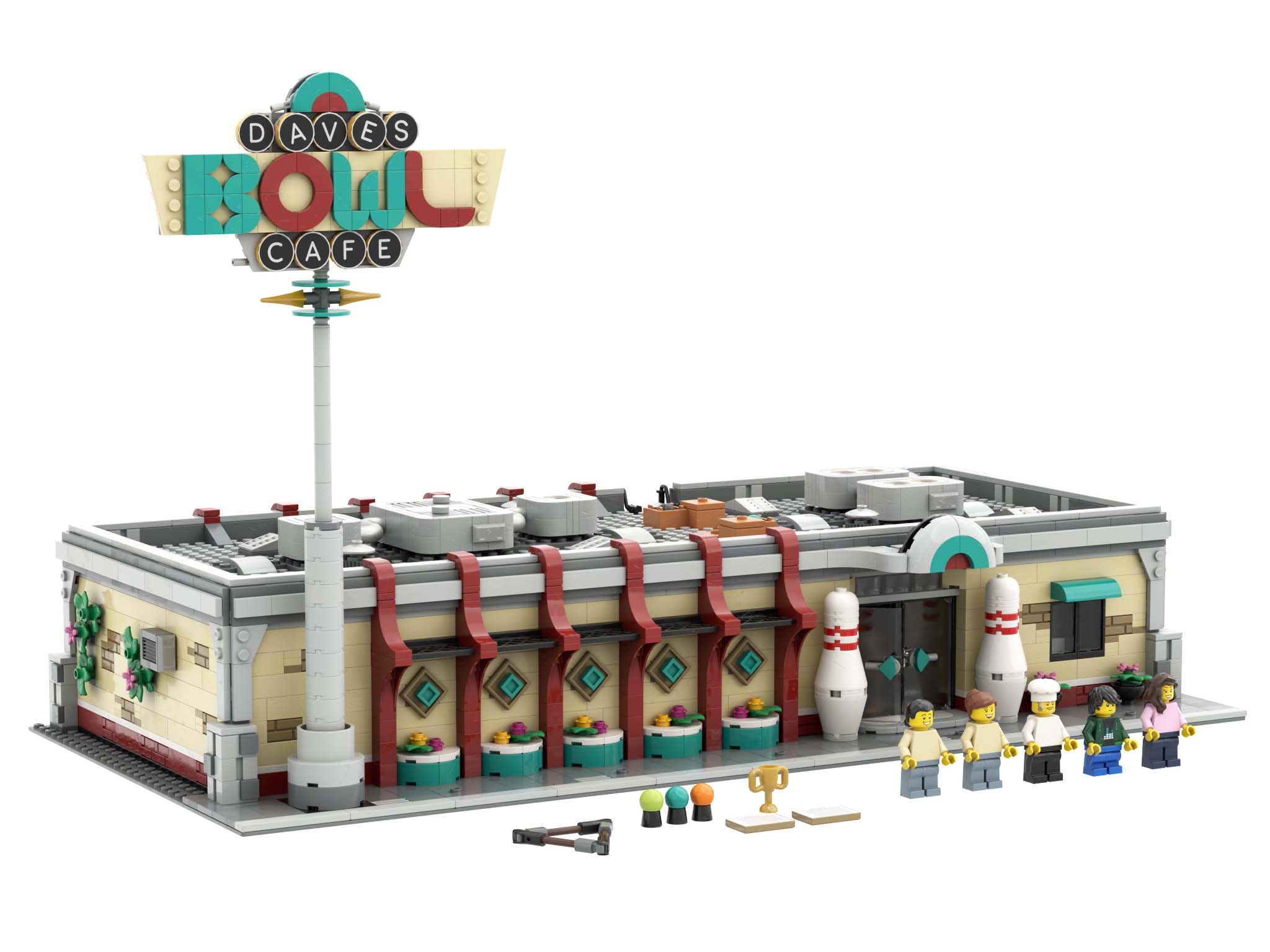 Lego bowling store