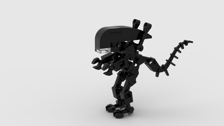 Alien – Xenomorph from BrickLink Studio [BrickLink]