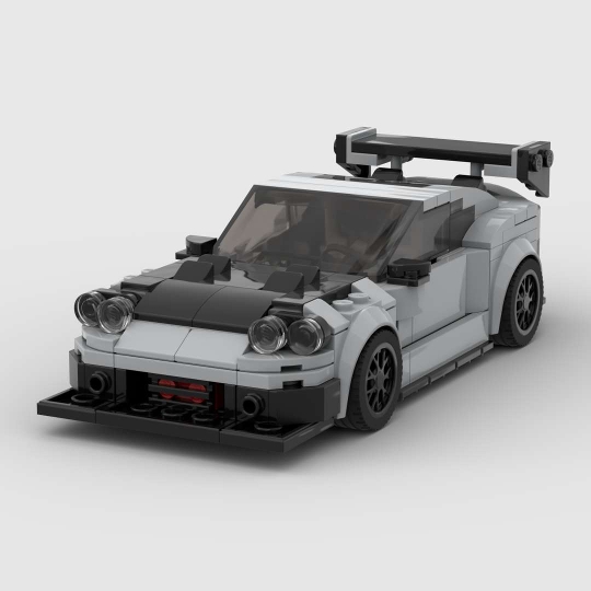 Tuned Toyota Supra Mk4 a80 from BrickLink Studio [BrickLink]