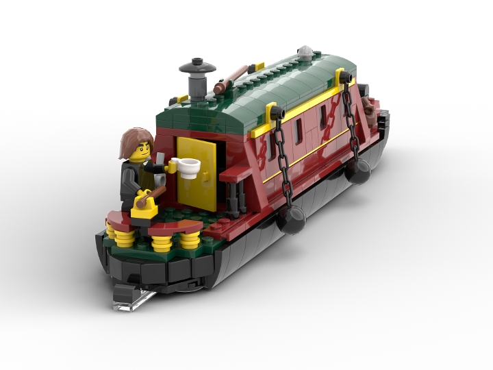 lego narrow boat