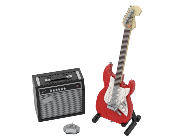 Lego Ideas Fender Stratocaster Guitar Set 21329 : Target