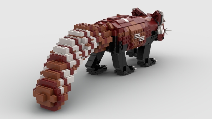 LEGO MOC Red Panda by MooreBrix