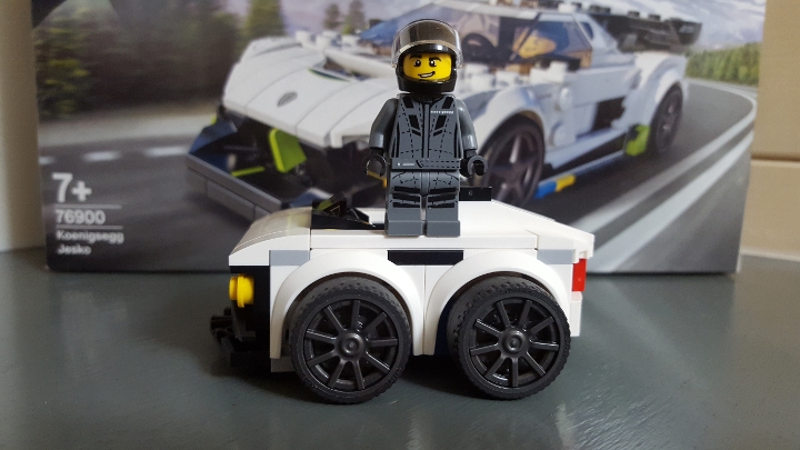 a306322 Micro Car - Alternate build 6 Lego 76900 from BrickLink Studio