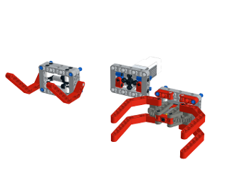 FLL Accessory Motor with Dog Gear from BrickLink Studio [BrickLink]