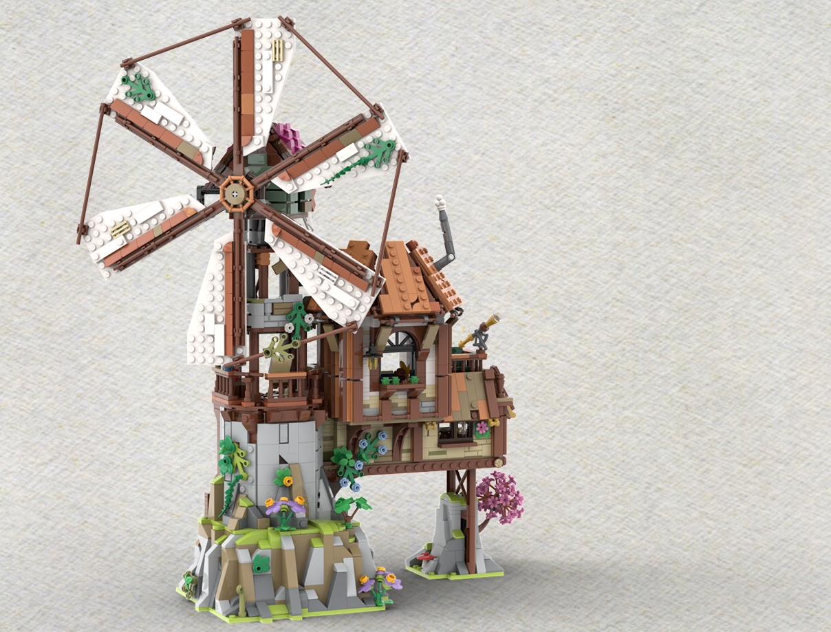 LEGO Mountain Windmill 910003 Bricklink Designer Program New Sealed Box