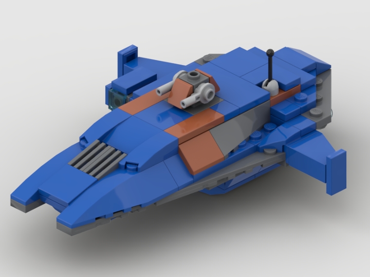 HGN Assault Frigate T1 from BrickLink Studio [BrickLink]