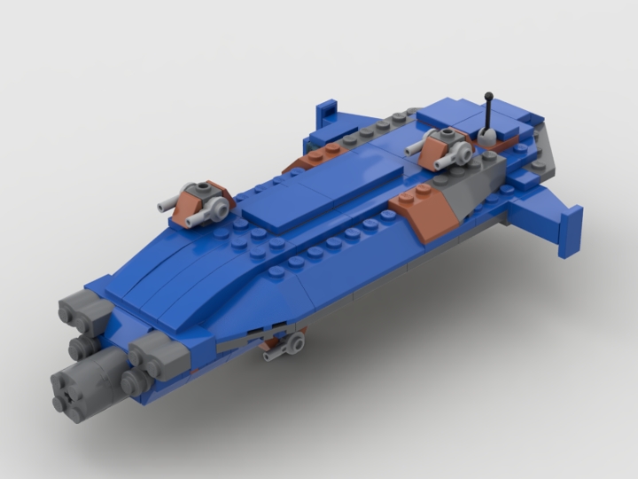 HGN Assault Frigate T3 from BrickLink Studio [BrickLink]