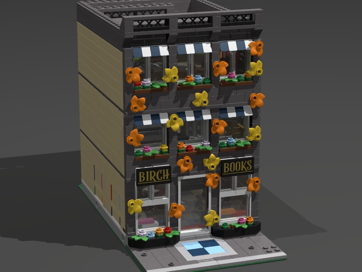 Bookshop from BrickLink Studio [BrickLink]