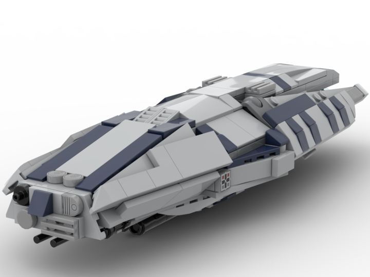 Imperator class cruiser from BrickLink Studio [BrickLink]