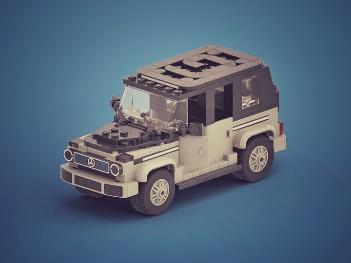 Mercedes Benz EQG from BrickLink Studio [BrickLink]