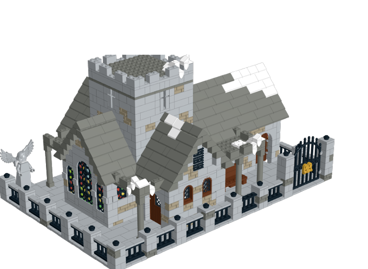 Little Chapel From Bricklink Studio [bricklink]