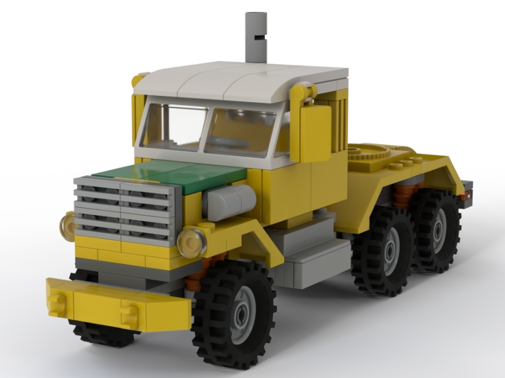 City Classic Heavy Duty Forest Truck from BrickLink Studio [BrickLink]