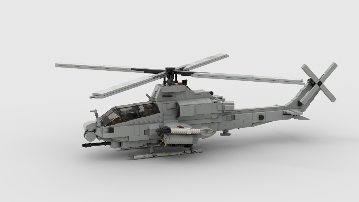 Bell AH-1Z Viper | 1/35 Scale from BrickLink Studio [BrickLink]