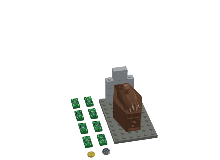 R.I.P. Eight dollars and Forty five cent from BrickLink Studio [BrickLink]