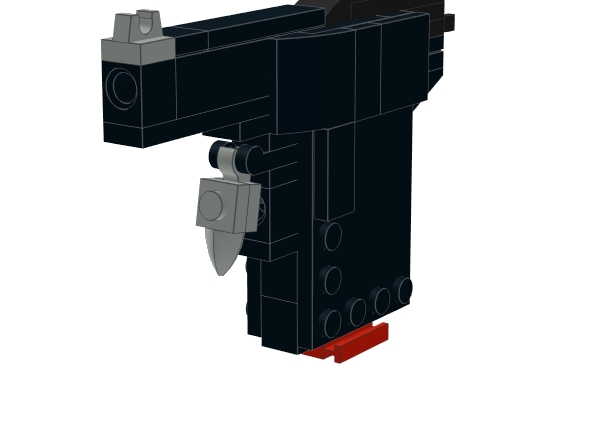 Lego Calibri Gun Build from BrickLink Studio [BrickLink]