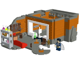 Sanctum Sanctorum Basement from BrickLink Studio BrickLink