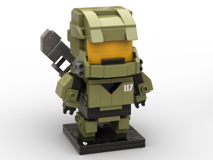 halo lego head