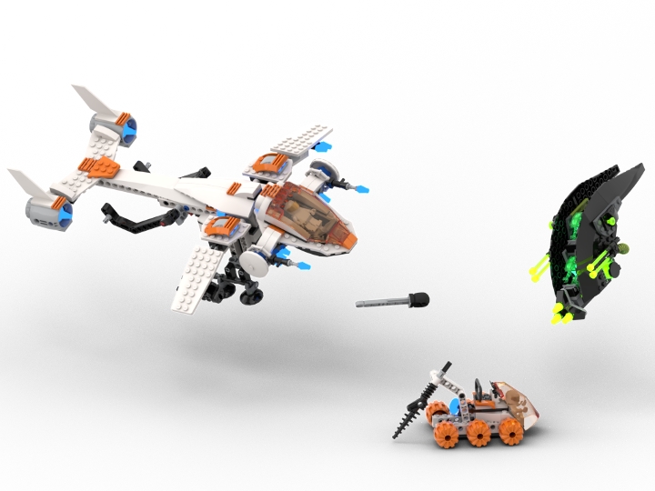 7692 MX-71 Recon Dropship (Bull) from BrickLink Studio [BrickLink]