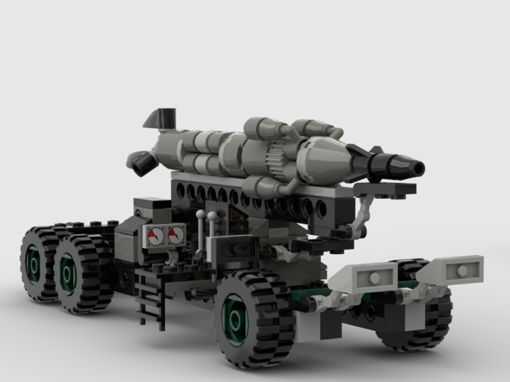 balistic rocket from BrickLink Studio [BrickLink]