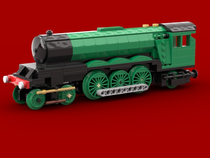 LNER Flying Scotsman from BrickLink Studio [BrickLink]