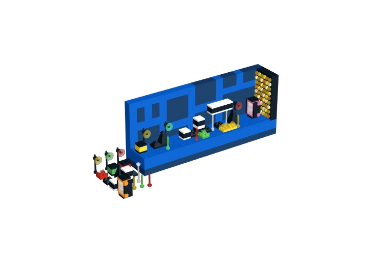 Geometry Dash LEGO from BrickLink Studio [BrickLink]