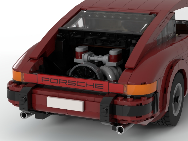 LEGO MOC 10295 Porsche 911 Coupe 3.2 Changes by DaapMechEng