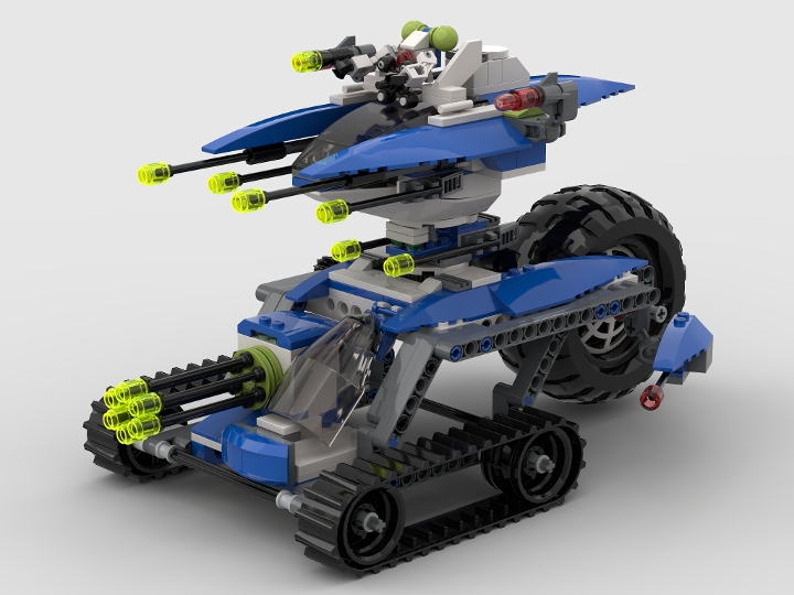 Hybrid Tank from BrickLink Studio [BrickLink]