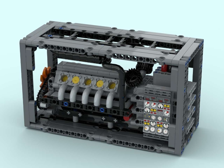 Power unit from BrickLink Studio [BrickLink]