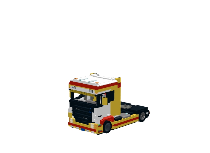 LEGO Shell Truck from BrickLink Studio [BrickLink]