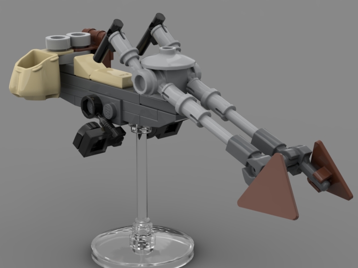 Lego mandalorian speeder online moc